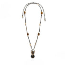 Kobine Women's Grunge Adjustable Cat Long Necklace