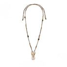 Kobine Women's Grunge Adjustable Cat Long Necklace