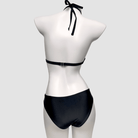 Kobine Women's Grunge Halter Cutout Two Piece Bikini Set