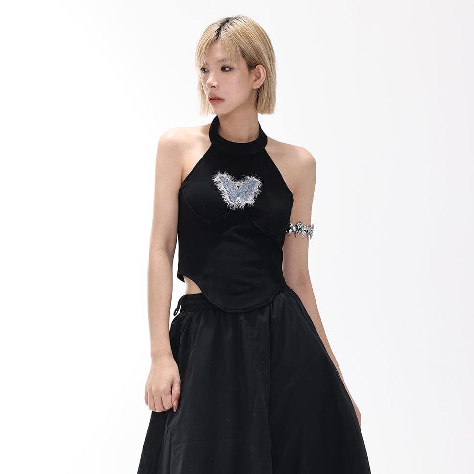 Kobine Women's Grunge Multi Butterflies Arm Band