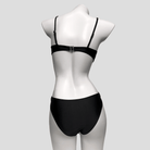 Kobine Women's Grunge Ring Cutout Swimsuit