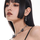 Kobine Women's Grunge Star Earrings