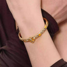 Kobine Women's Grunge Sun Cat Bracelet