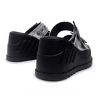 Kobine Women's Grunge Two‑Tone Buckle Strap Wedge Slide Sandals
