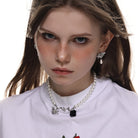 Kobine Women's Lolita Rose Pearl Earrings