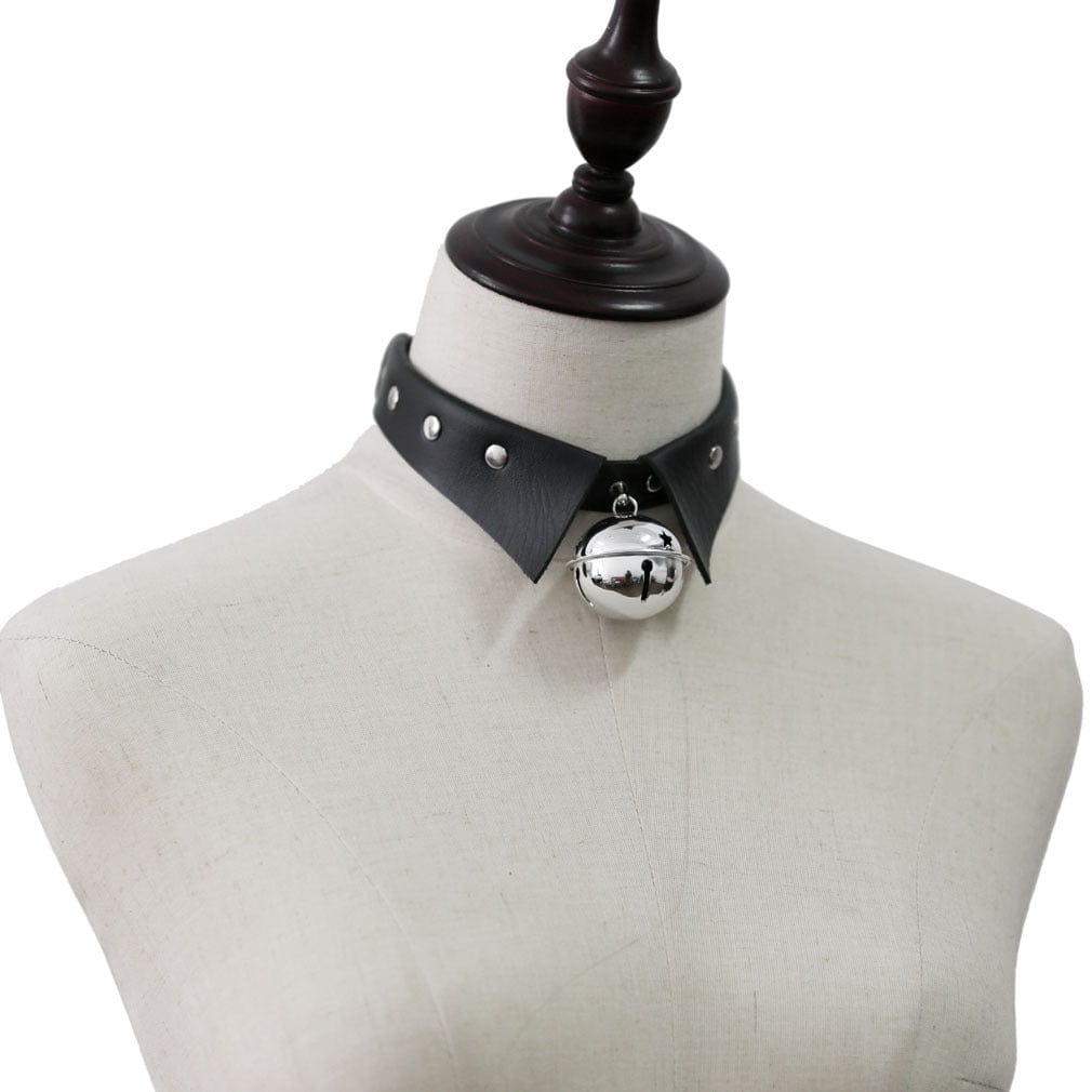 Kobine Women's Punk Bell Collar Choker
