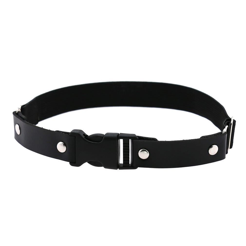 Kobine Women's Punk Buckle Nailed Garter