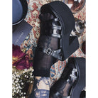 Kobine Women's Punk Cutout Buckle Platform Sandals