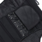 Kobine Women's Punk Lace-up Curved Hem Overbust Corset