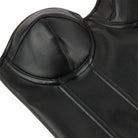 Kobine Women's Punk Lace-up Faux Leather Overbust Corset