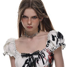 Kobine Women's Punk Metal Butterflies Choker