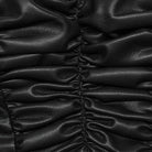 Kobine Women's Punk Ruched Faux Leather Tank Top