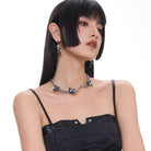 Kobine Women's Punk Star Necklace