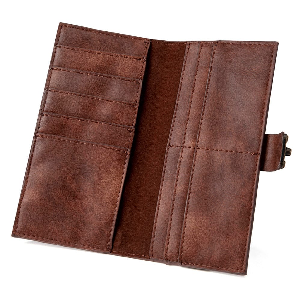 Kobine Women's Steampunk Gear Embossed Wallet