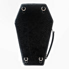Nothing Here Women's Gothic Red Plaid Coffin Bag