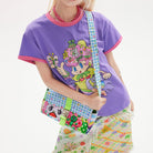 Pink Kawaii Women's Pink Kawaii Cartoon Printed T-shirt