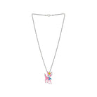 Pink Kawaii Women's Pink Kawaii Deer Rhinestone Necklace