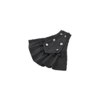 Punk Design Women's Gothic Bouble-breasted Floral Lace Cape