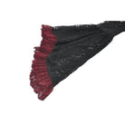 Punk Design Women's Gothic Contrast Color Floral Lace Cape