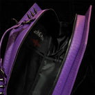 Punk Design Women's Gothic Cross Bat Wing Coffin Bag Purple