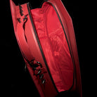 Punk Design Women's Gothic Cross Bat Wing Coffin Bag Red