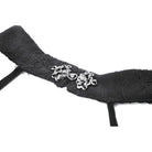 Punk Design Women's Gothic Cut-out Lace-up Top