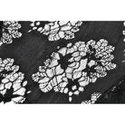 Punk Design Women's Gothic Cut-out Lace-up Top