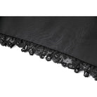 Punk Design Women's Gothic Embroidered Stand Collar Cape