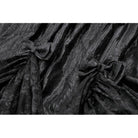 Punk Design Women's Gothic Lace-up Bowknot Ruched Slip Dress