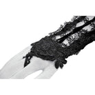 Punk Design Women's Gothic Lace-up Long Gloves