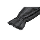 Punk Design Women's Gothic Ruffled Puff Sleeved Dress