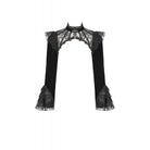 Punk Design Women's Gothic Stand Collar Flared Sleeved Cape