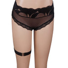 Punk Design Women's Punk Adjustable High Elastic Garter