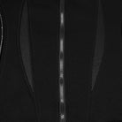 PUNK RAVE Men's Cyberpunk Cut-out Mesh Splice Zip Jacket