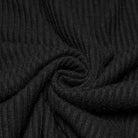 PUNK RAVE Men's Cyberpunk Eyelets Splice Long Sleeved T-shirt