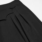 PUNK RAVE Men's Gothic Asymmetric Batwing Pleated Pants