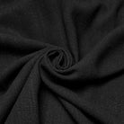 PUNK RAVE Men's Gothic Floral Decal Stand Collar Lantern Sleeved Shirt Black