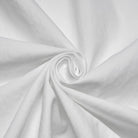 PUNK RAVE Men's Gothic Floral Embroidered Pleated Ruffled Stand Collar Shirt White