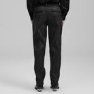 PUNK RAVE Men's Gothic Floral Jacquard Pants