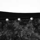 PUNK RAVE Men's Gothic Lace-up Buckle-up Strap Vest