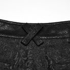 PUNK RAVE Men's Gothic Lace-up Jacquard Patchwork Pants