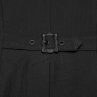 PUNK RAVE Men's Gothic Lapel Double-breasted Pointed Hem Waistcoat