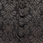 PUNK RAVE Men's Gothic Retro Jacquard Waistcoat