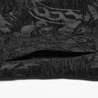 PUNK RAVE Men's Gothic Stand Collar Embossed Vest