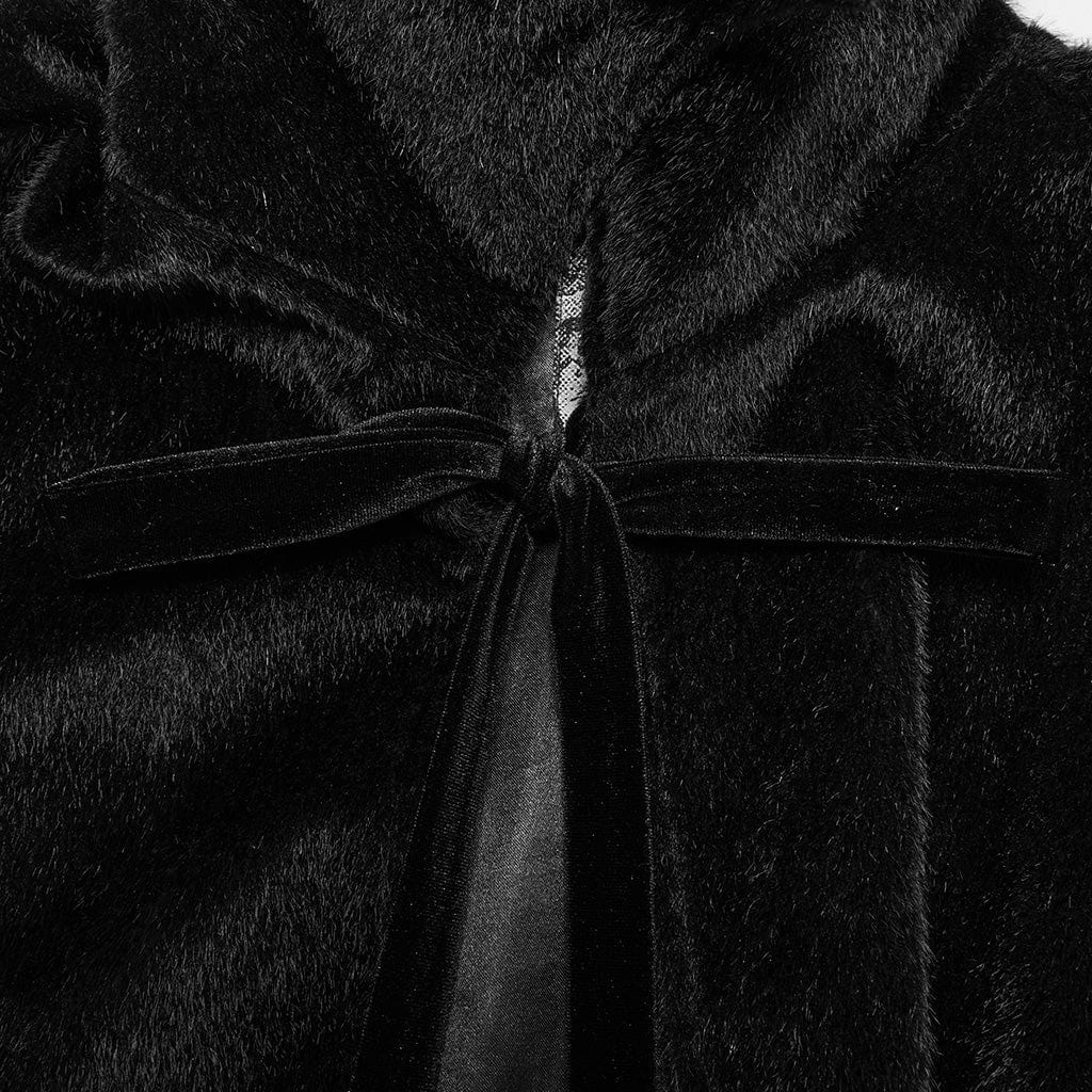 PUNK RAVE Men's Gothic Strap Bat Cloak