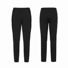 PUNK RAVE Men's Gothic Strapped Minimalist Pants