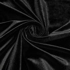 PUNK RAVE Men's Gothic Turn-down Collar Puff Sleeved Velvet Shirt Black