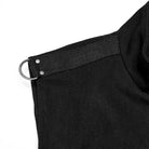 PUNK RAVE Men's Punk Buckle-up Spaghetti Strap Vest