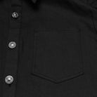 PUNK RAVE Men's Punk D-rings Rivets Short Sleeved Shirt