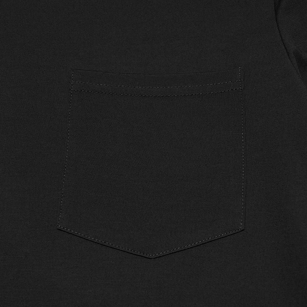 PUNK RAVE Men's Punk Embossed Stud Zipper Round Collar Long Sleeve Top